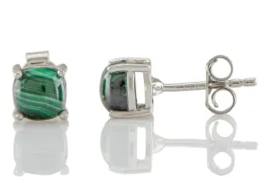 Σκουλαρίκια με Μαλαχίτη
