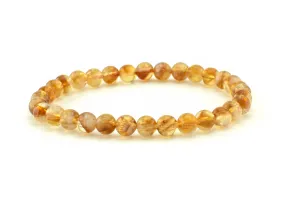 Βραχιόλι από Κίτρινο Χαλαζία (Citrine)